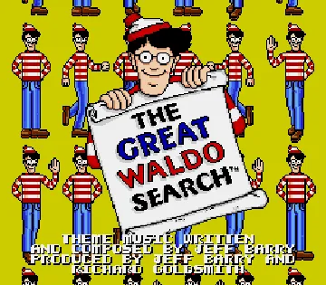 Great Waldo Search, The (USA) screen shot title